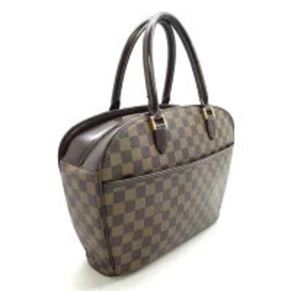 Louis Vuitton Damier Salia Brown Horizontal Handbag Brown